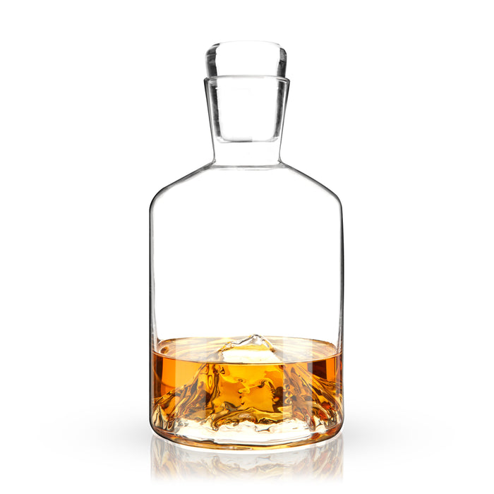 Mountain Crystal Liquor Decanter