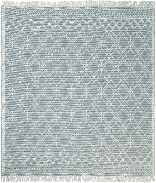Hand Made Woolen Chunky and Soft White Wool Area Rug | CAL3