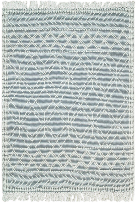 Hand Made Woolen Chunky and Soft White Wool Area Rug | CAL3