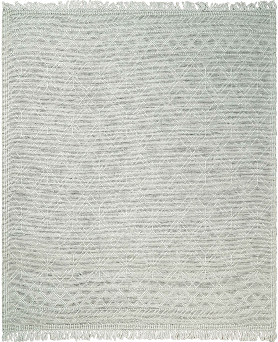 Hand Made Woolen Chunky and Soft White Wool Area Rug | CAL4