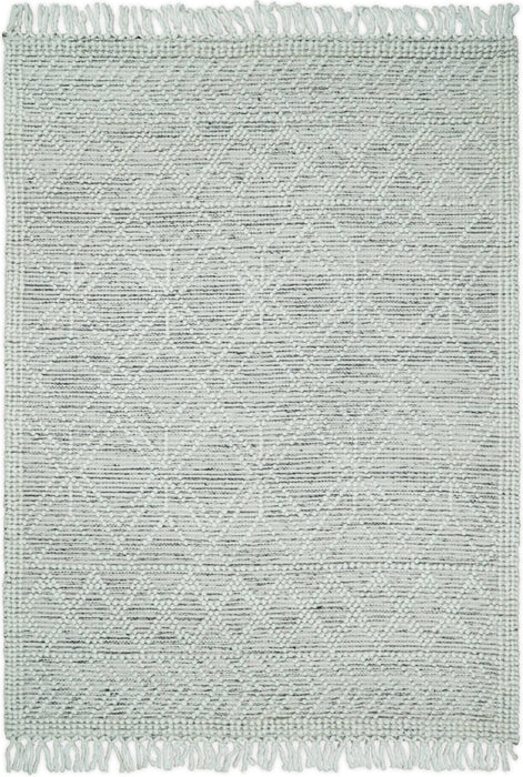 Hand Made Woolen Chunky and Soft White Wool Area Rug | CAL4