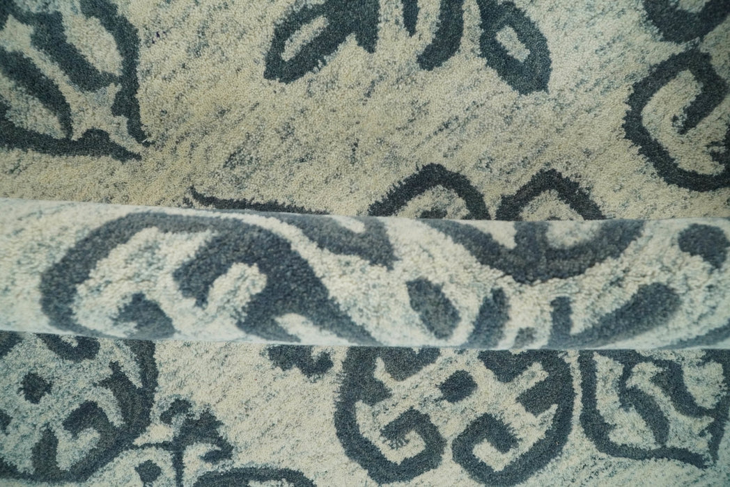 5x8 and 8x11 Hand-tufted Contemporary 100% Wool Modern Area Rug | TRD6375