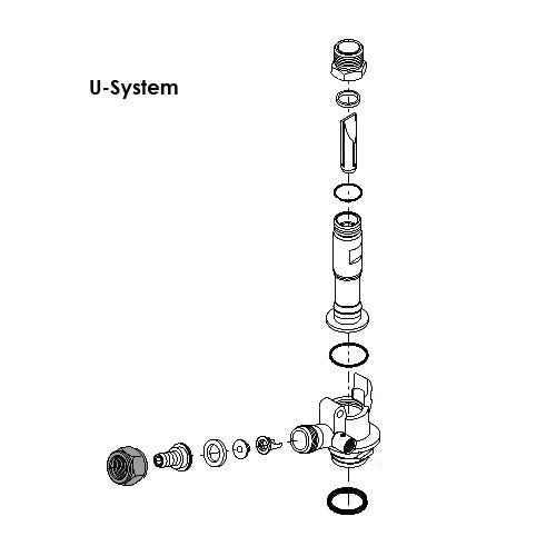 Stainless Steel Coupling Hex Nut