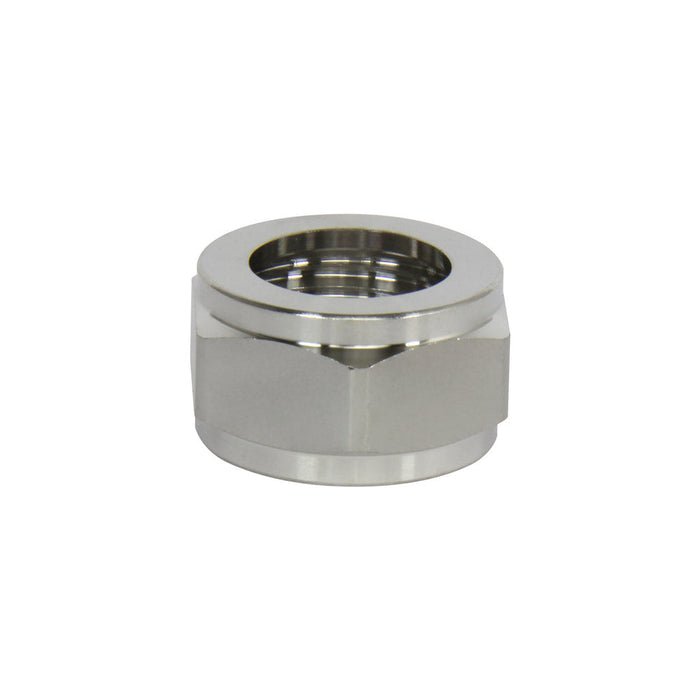 Chrome Coupling Hex Nut