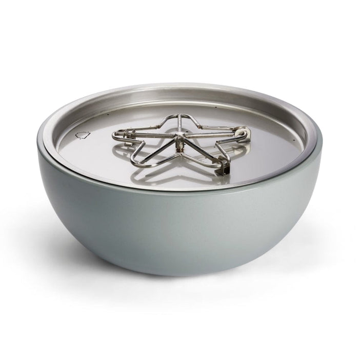 HPC 35-Inch Aluminum Gas Fire Bowl with On/Off Ignition and Standard Burner