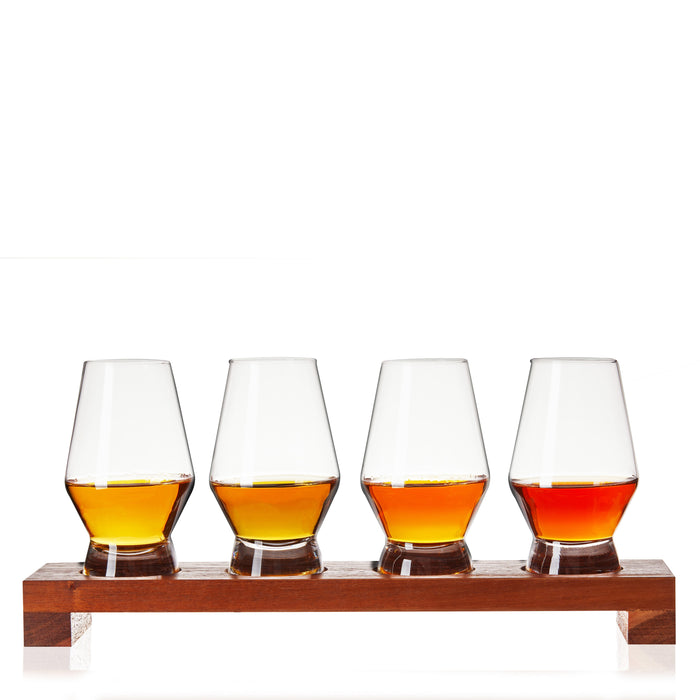 Crystal Spirit Glass Flight Set