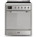 ILVE - Majestic II Series - 30 Inch Electric Freestanding Range (UMI30QNE3) - Stainless Steel with Chrome  Trim