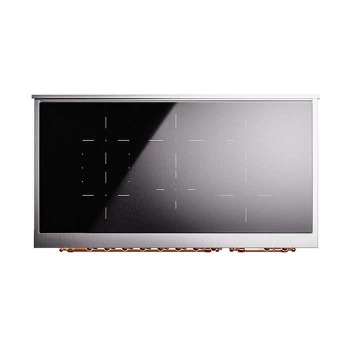 ILVE Nostalgie II 48" Induction Range with 6 Elements, Solid Door - UPI486QNMP