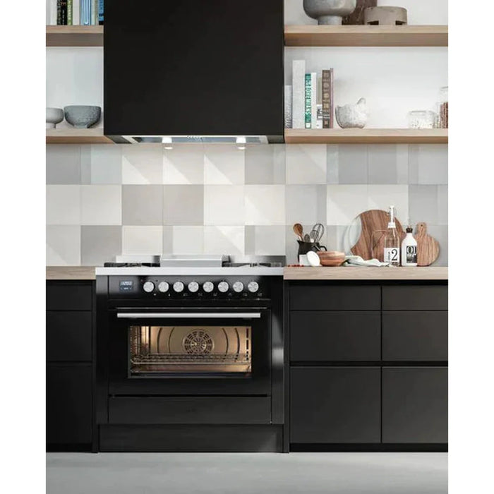 ILVE 36" Professional Plus II Dual Fuel Range with 6 Sealed Burner - UP36FWMP