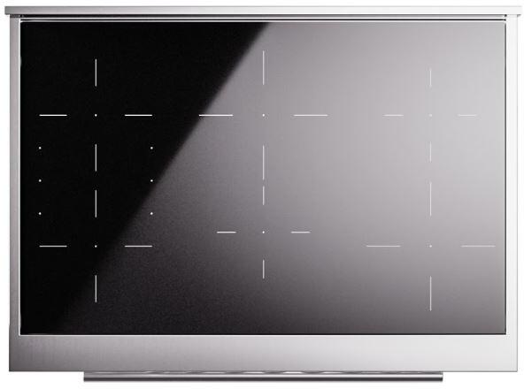 ILVE Professional Plus II 36" Induction Range with 6 Elements, Triple Glass Door - UPI366WMP