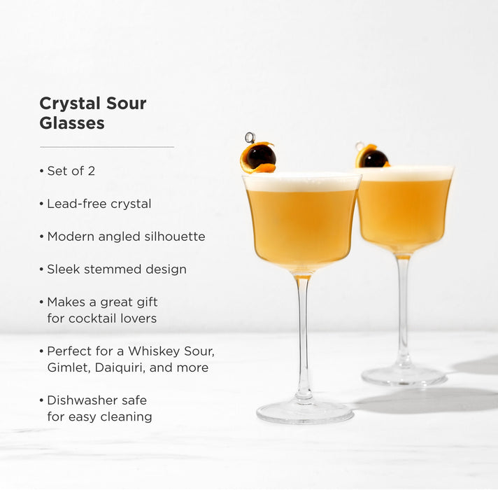 Raye Crystal Sour Glasses