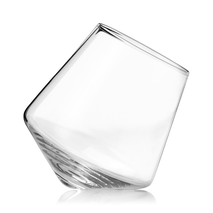 Rolling Crystal Wine Glasses Set of 2