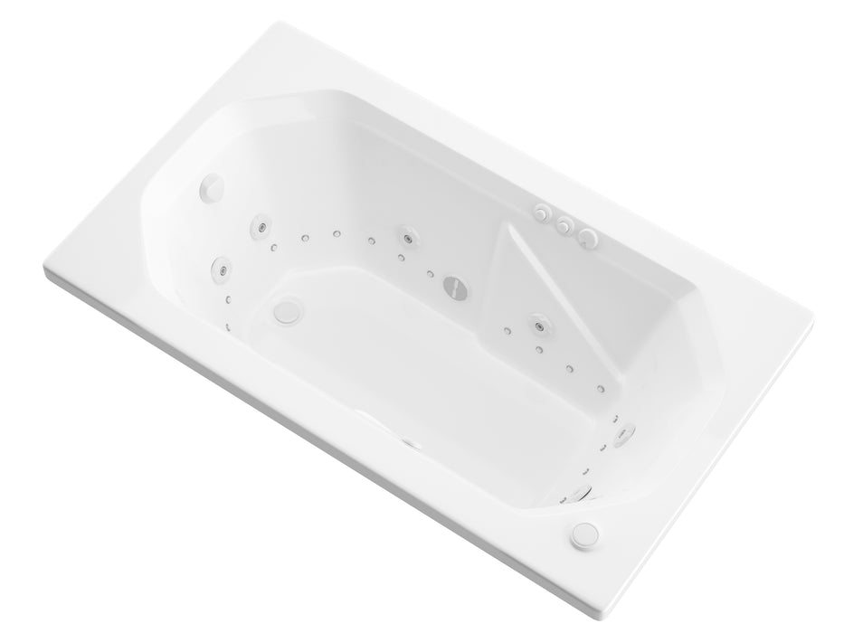 Atlantis Whirlpools Mirage 36 x 60 Rectangular Air & Whirlpool Jetted Bathtub