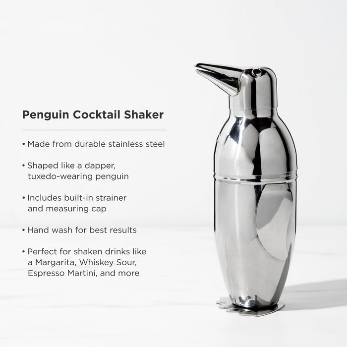 Irving Stainless Steel Penguin Cocktail Shaker