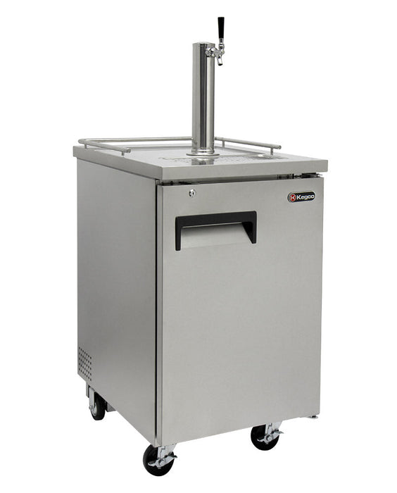 24" Wide Single Tap All Stainless Steel Commercial Kegerator