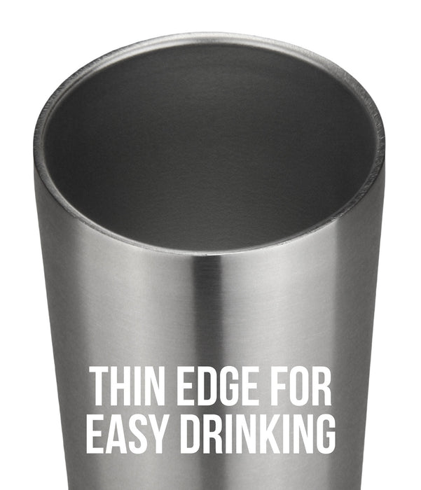 16 oz. Stainless Steel Vacuum Beer Cup