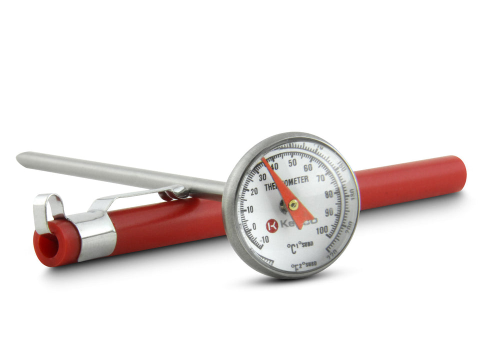 Pocket Dial Thermometer - 1" Dial, 5" Stem