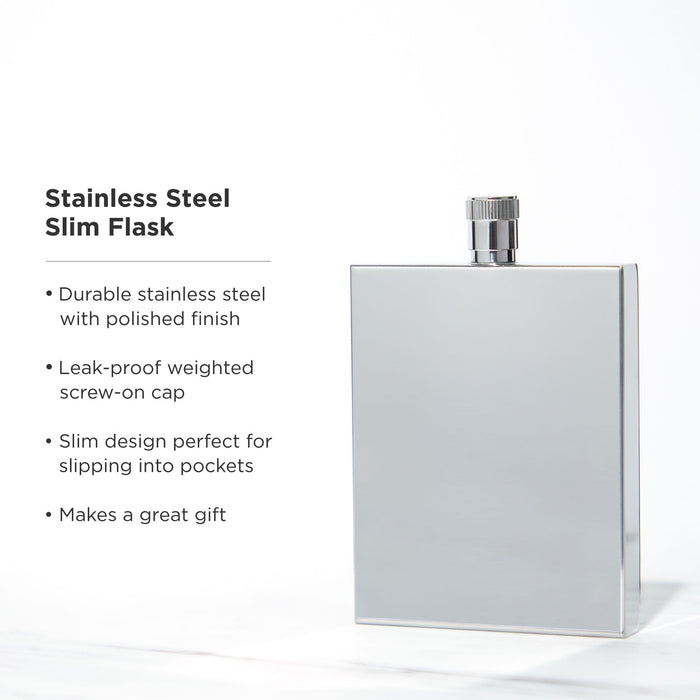 Stainless Steel Slim Flask