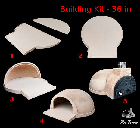 Assembling Kit - Traditional Brick Pizza Oven