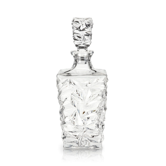 Prism Crystal Whiskey Decanter