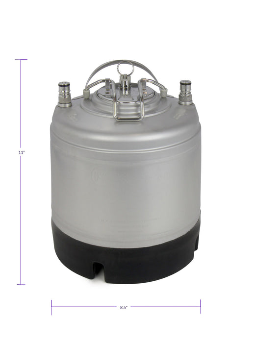 1.75 Gallon Ball Lock Keg - Strap Handle