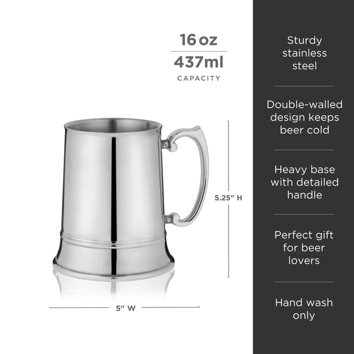 Stainless Steel Beer Stein