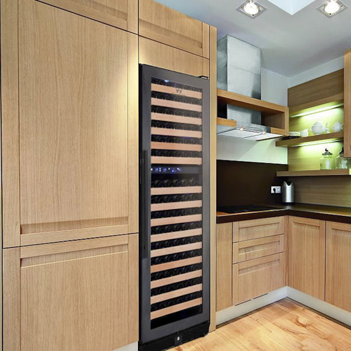 164 Bottle Large Wine Refrigerator With Glass Door