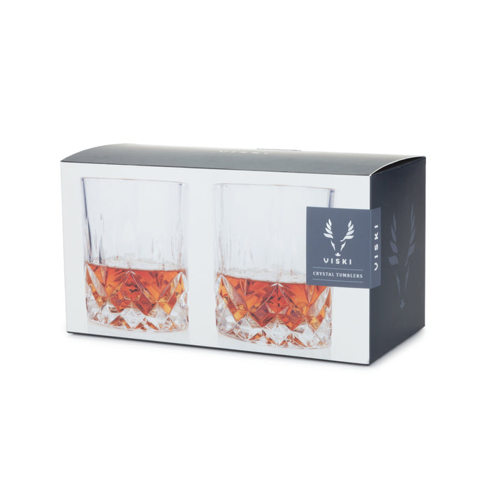 Admiral Crystal Tumblers Set of 2