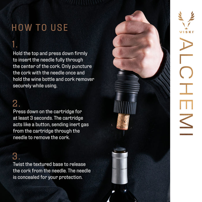 Alchemi CO2 Cork Remover