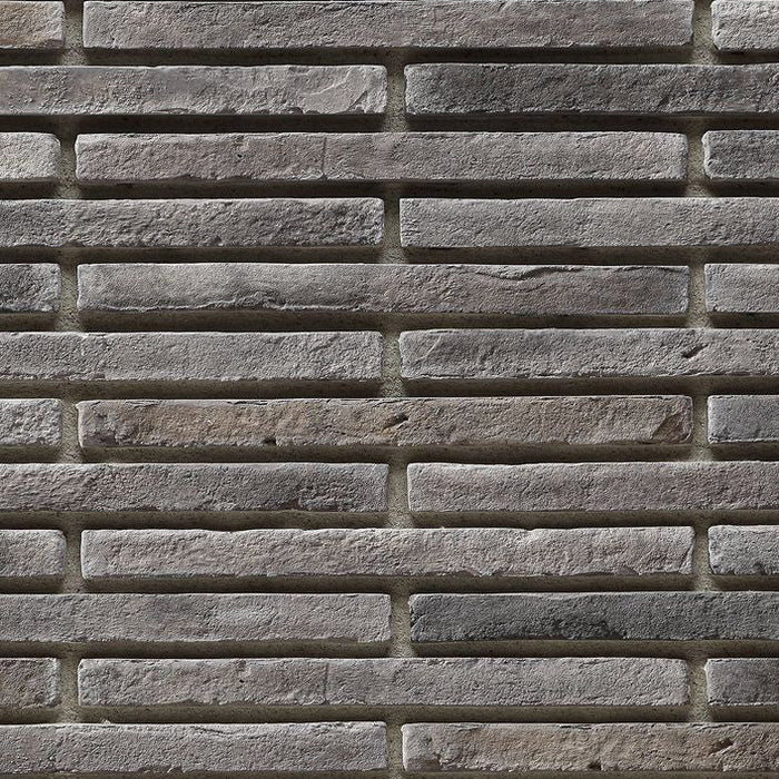 Maxima Smoke Manufactured Stone Handmade Brick Veneer - Livfloors Collection