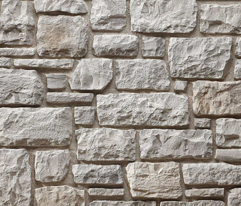 Ashlar Pattern Masso Pearl Manufactured Stone Handmade Veneer - Livfloors Collection