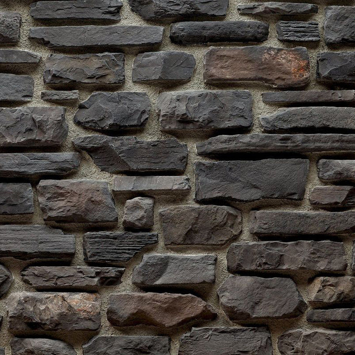 Cappadocia Anthracite Slate Look Manufactured Stone Handmade Veneer - Livfloors Collection