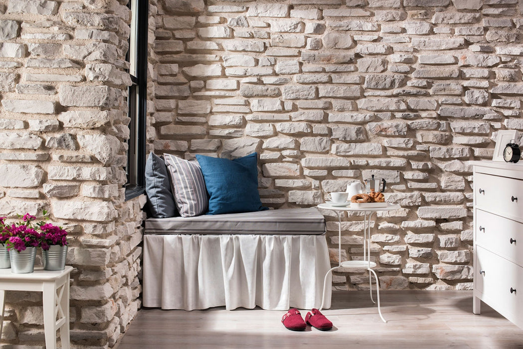 Cappadocia Pearl Slate Look Manufactured Stone Handmade Veneer - Livfloors Collection