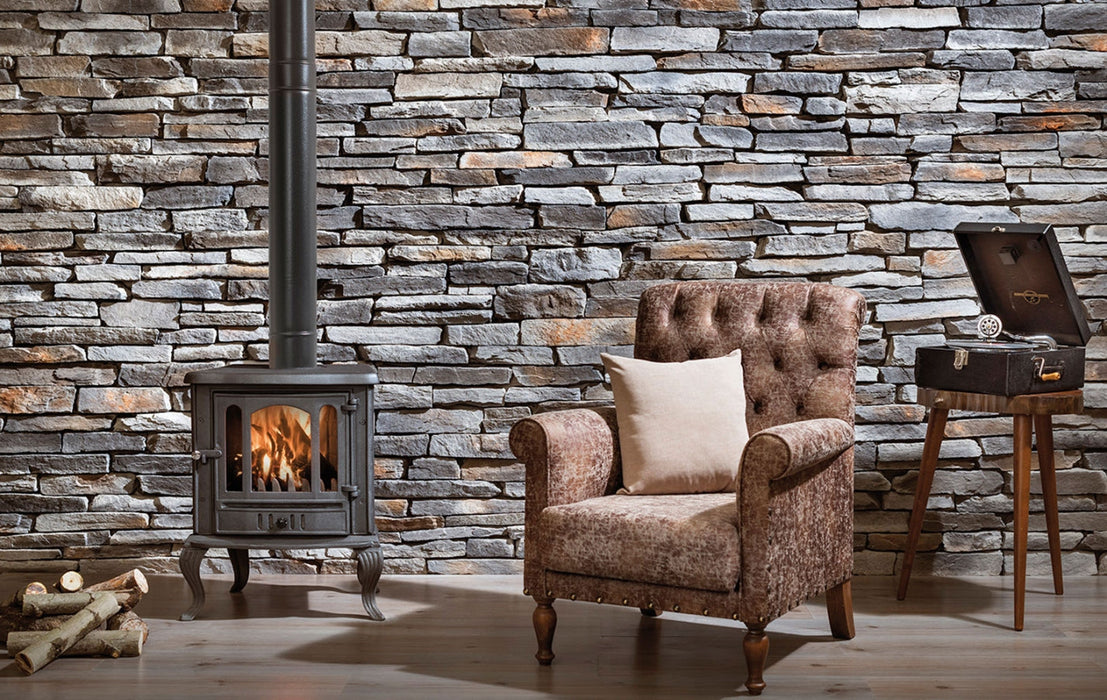 Sierra Ash Slate Look Manufactured Stone Handmade Veneer - Livfloors Collection