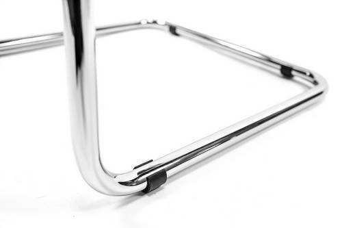 Mart Stam Cantilever Armchair - Black Leather