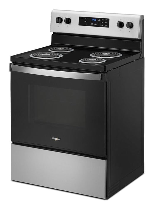 Whirlpool WFC150M0JS 4.8 Cu. Ft. Whirlpool® Electric Range With Keep Warm Setting