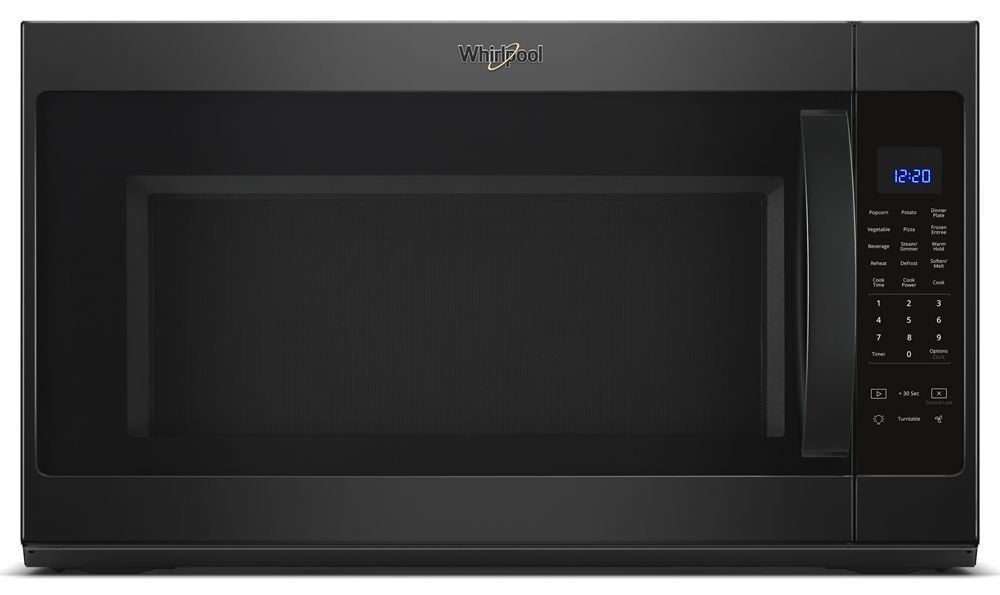 Whirlpool WMH53521HB 2.1 Cu. Ft. Over-The-Range Microwave With Steam Cooking