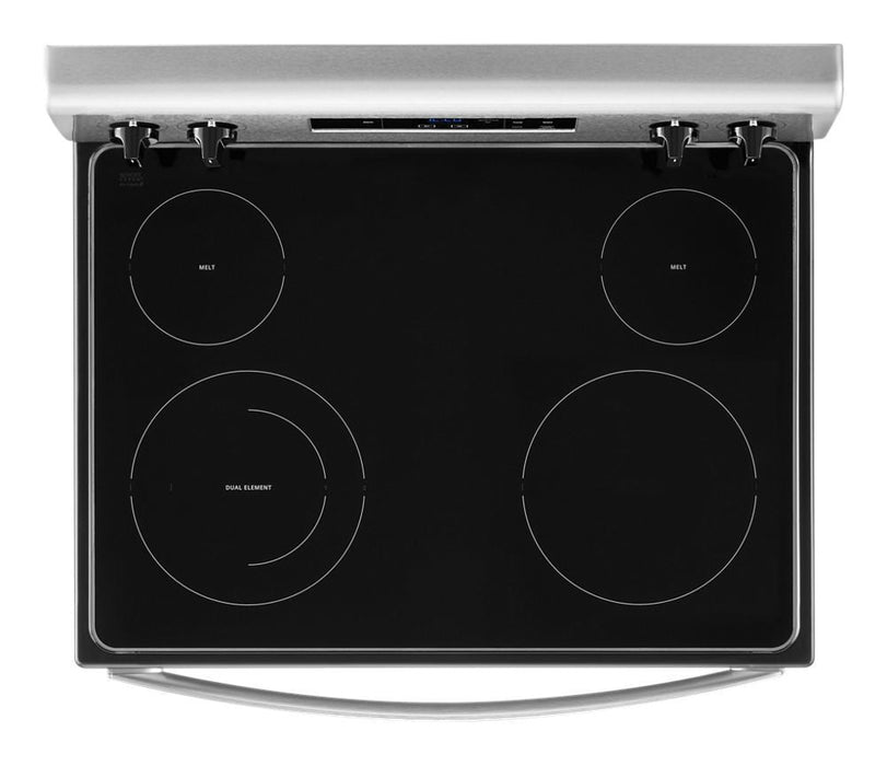 Whirlpool WFE320M0JS 5.3 Cu. Ft. Electric Range With Keep Warm Setting.