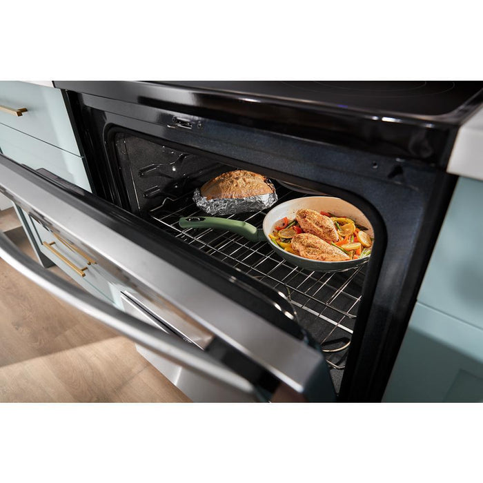 Whirlpool WFES3330RS 30-Inch Electric Range With Steam Clean