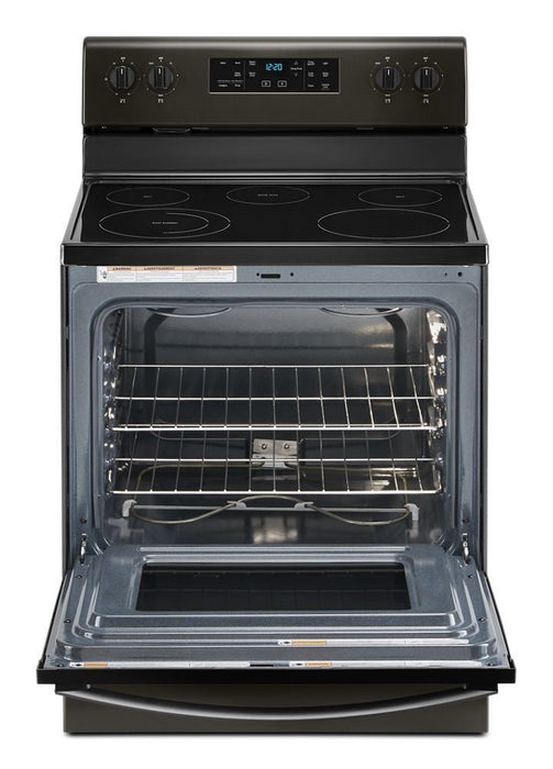 Whirlpool WFE505W0JV 5.3 Cu. Ft. Whirlpool® Electric Range With Frozen Bake Technology.