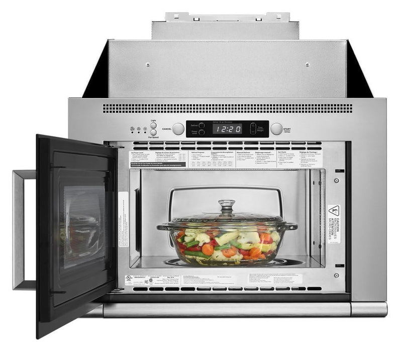 Whirlpool UMH50008HS 0.8 Cu. Ft. Space-Saving Microwave Hood Combination