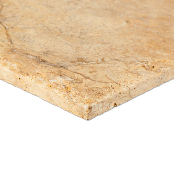 Meandros Gold Antique Pattern Brushed, Chiseled, and Partially Filled - Livfloors Collection