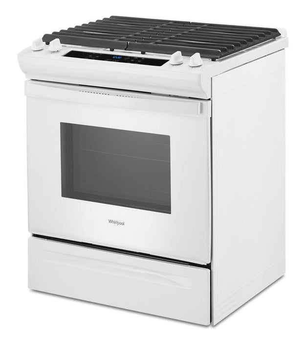 Whirlpool WEG515S0LW 5.0 Cu. Ft. Whirlpool® Gas Range With Frozen Bake&#8482; Technology