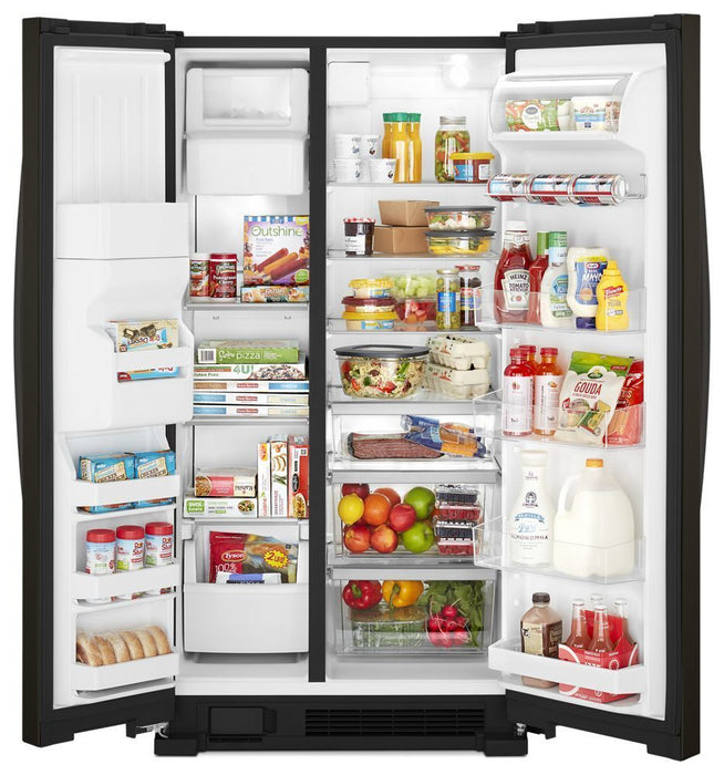 Whirlpool WRS321SDHV 33-Inch Wide Side-By-Side Refrigerator - 21 Cu. Ft.