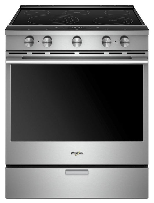 Whirlpool WEEA25H0HZ 6.4 Cu. Ft. Smart Slide-In Electric Range With Scan-To-Cook Technology