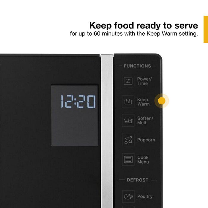 Whirlpool WMC30311LB 1.1 Cu. Ft. Capacity Countertop Microwave With 900 Watt Cooking Power