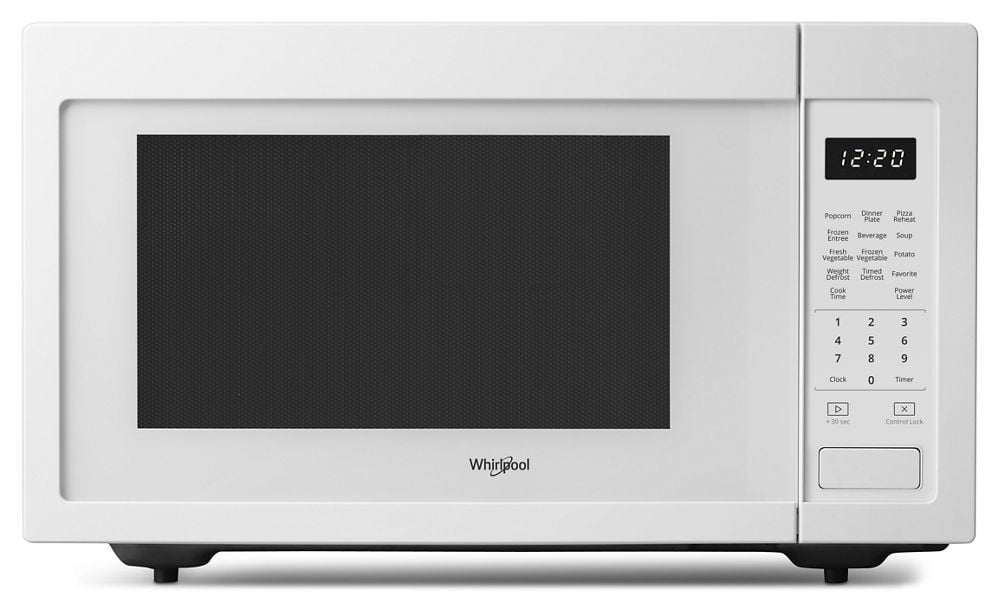 Whirlpool WMC30516HW 1.6 Cu. Ft. Countertop Microwave With 1,200-Watt Cooking Power