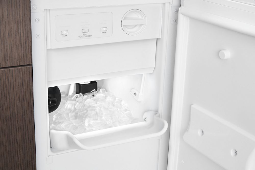 Whirlpool WUI75X15HW 15-Inch Icemaker With Clear Ice Technology