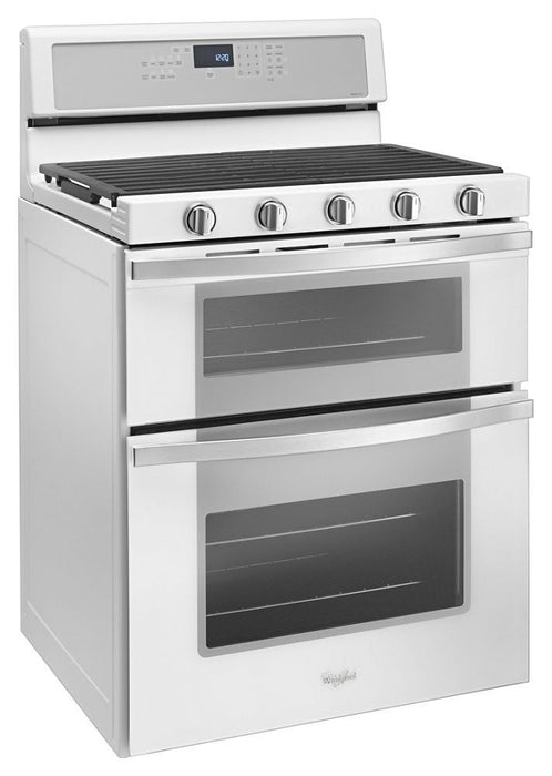 Whirlpool WGG745S0FH 6.0 Cu. Ft. Gas Double Oven Range With Ez-2-Lift Hinged Grates