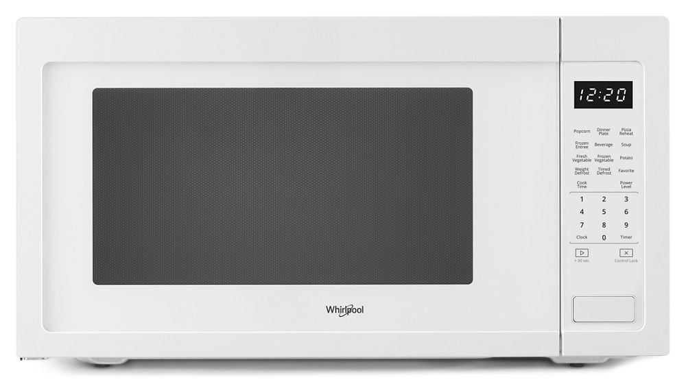 Whirlpool WMC50522HW 2.2 Cu. Ft. Countertop Microwave With 1,200-Watt Cooking Power